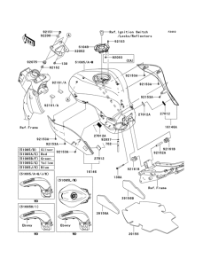 ZX600 Tank fuel