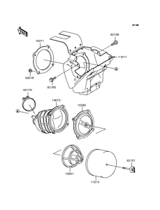 KX65 Воздушный фильтр