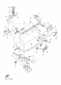 XVS950A Задний тормозной цилиндр