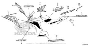 CBR650F Mark (3A,3Ac,3Cm)