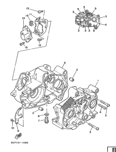 LB50 Картер двигателя