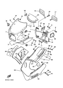 RZ350RR ｶｳﾘﾝｸﾞ 1