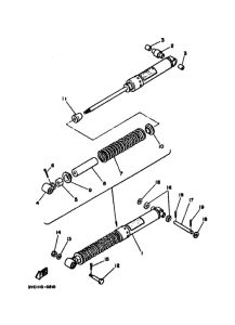 RT180 Задняя подвеска