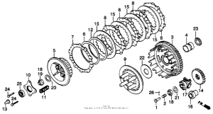 XL250S Clutch + spark advancer