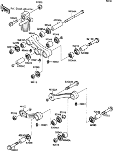 ZX1100 Подвеска
