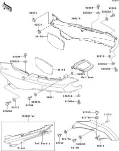 ZX1100 Боковые обтекатели
