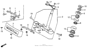 CB750 Траверса нижняя