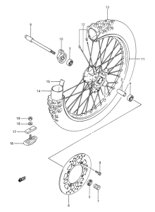 DR350 Transom + tube