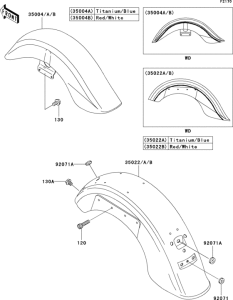 VN1500 Fenders(1 / 2)