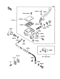 KL600 Главный тормозной цилиндр
