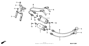 ST1100 Катушка зажигания