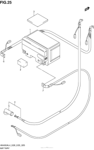 AN400Z (ABS) Аккумулятор