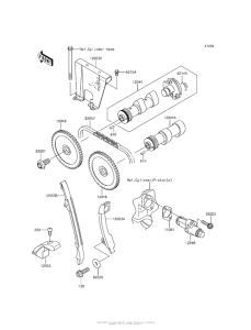 KL650 Распред вал