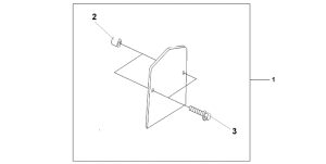 VT750C Backrest trim
