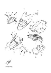 CW50RS Переднее крыло