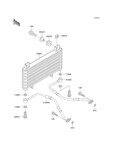 ZX500 Масляный картер