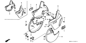 PC800 Front disk cover