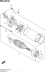 DL1000 (ABS) Стартер