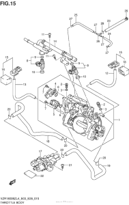 VZR1800BZ Throttle Body (Vzr1800Bzl4 E33)