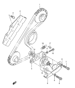 DR800 Balancer chain