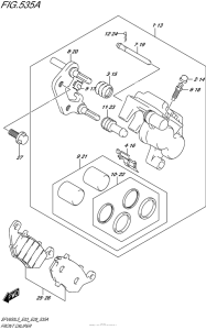 SFV650 Передние тормоза