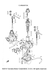 YDS2 Карбюратор