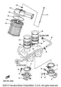 XV535KC Впускная система