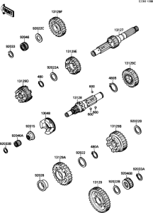 VN1500 Трансмиссия