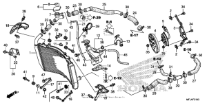 CBR600RR (ABS) Радиатор