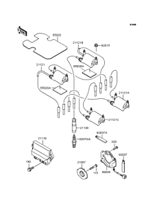 ZR1100 Катушка зажигания