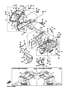YZF600R YZF600RR Cowling comp
