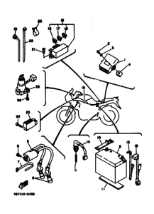TDM850 TDM850D Equipo electrico
