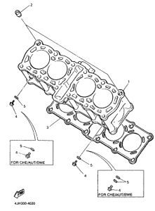 YZF600R Цилиндры