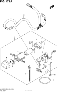 VL1500T Топливный насос