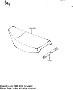 KDX80 Пружина