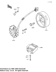 EX305 Generator / regulator