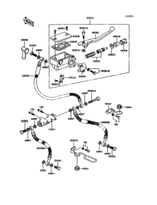 EX305 Главный тормозной цилиндр