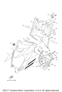 YW50FX Ветровое стекло