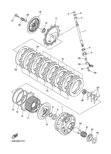 YZF-R1 Сцепление