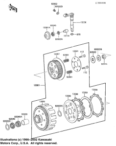 KX125 Бендикс