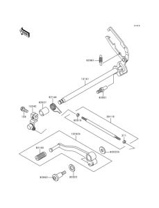 EX250 Механизм переключения передач