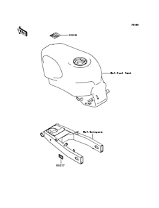 ZX400 Наклейки