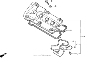 Крышка головки цилиндров