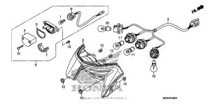 NT700V (ABS) Фонарь