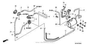 VT600C Evap canister (ac)