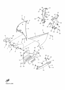 YZF-R1R ( RaceBase) Капот двигателя и топливо