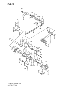 VS1400 Переключение передач