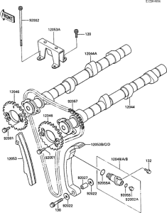 ZX1000 Распред вал