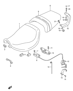 RF600 Пружина