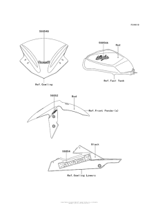 EX300 Decals (Red)(Bef)(Ca,us)